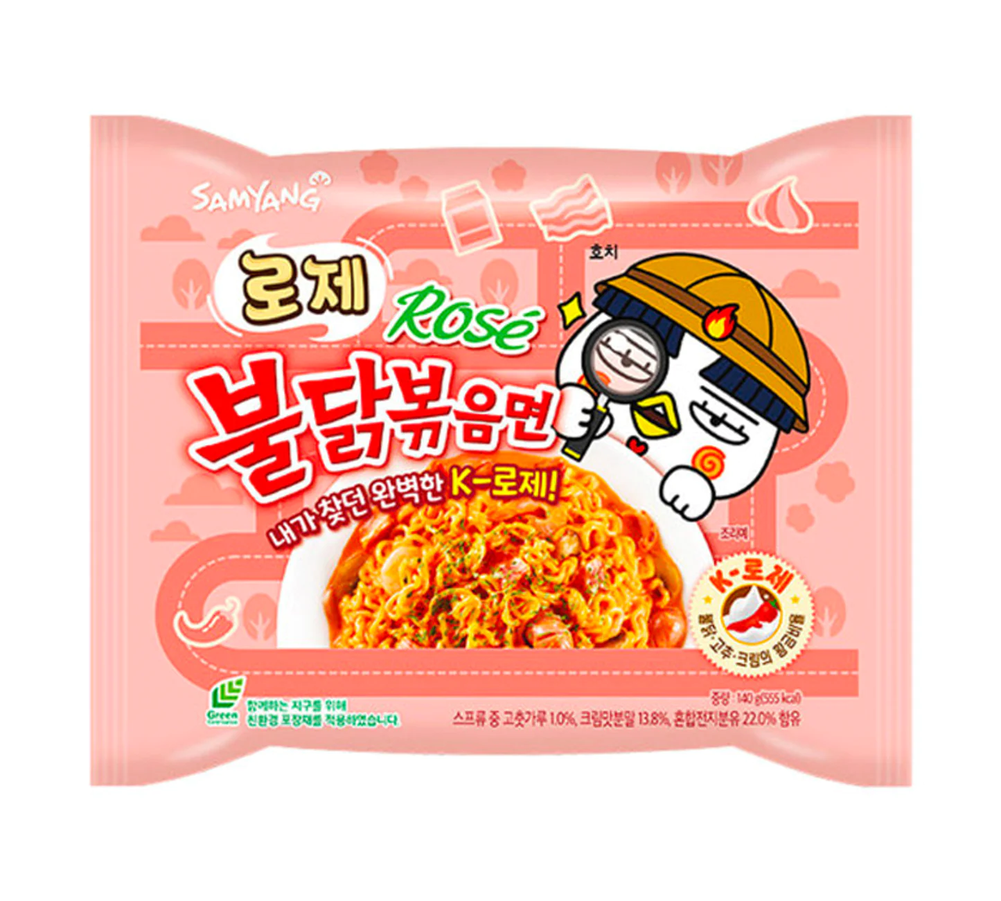 SAMYANG Buldak Rose Hot Chicken Ramen 140g