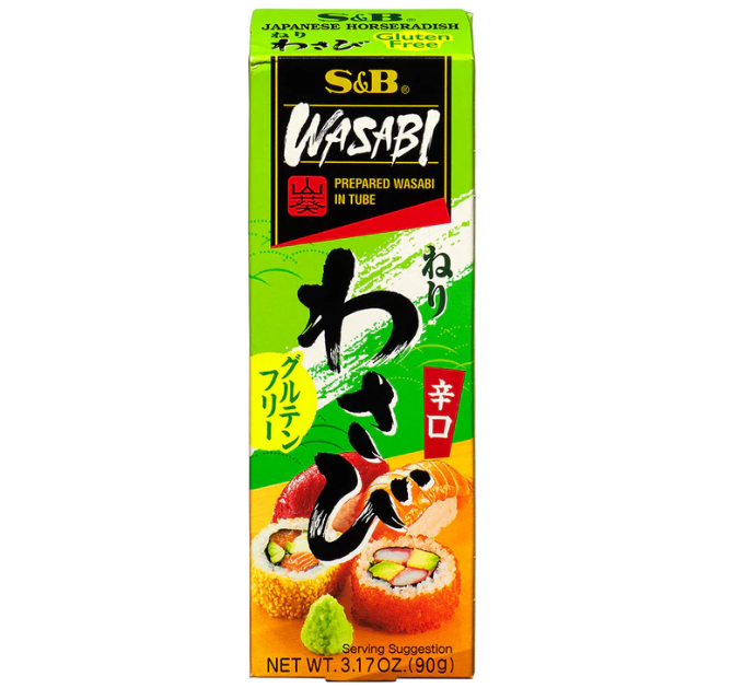 S&B Wasabi Paste (Tube) 90g