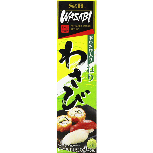 S&B Wasabi Paste (Tube) 43g
