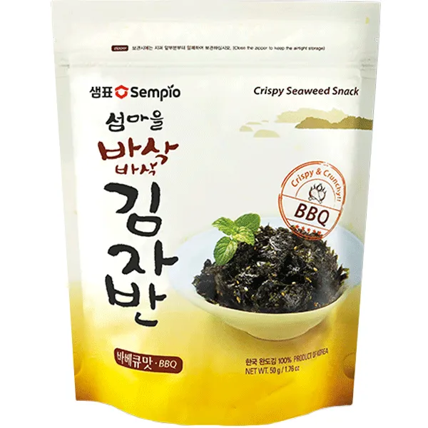 SEMPIO Crispy Seaweed Snack BBQ 50g
