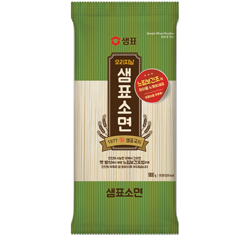 SEMPIO Somyun Wheat Noodles Soft & Thin 500g