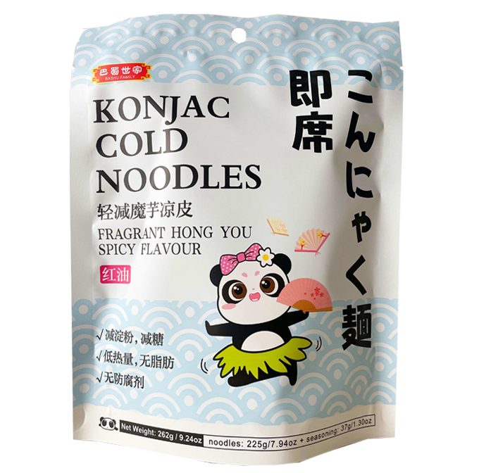 SICHUAN KING Instant Konjak Cold Noodles Spicy 262g