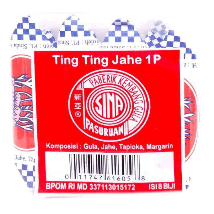 SIN-A Ginger Candy Teng Jahe 24g