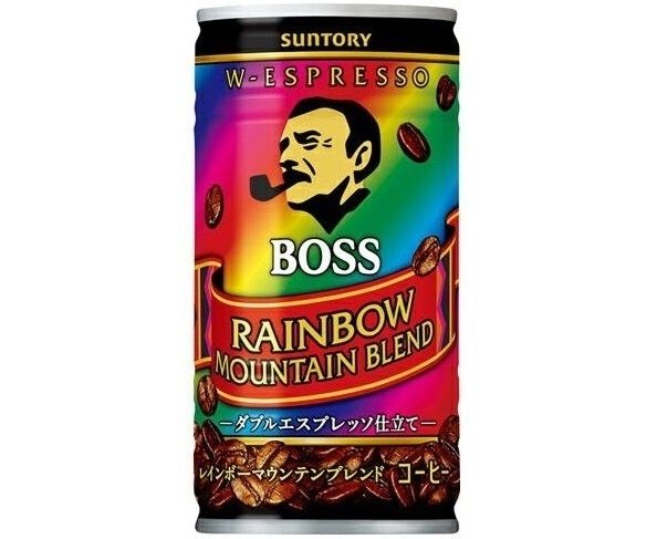 SUNTORY Boss Coffee Rainbow Mountain 185g