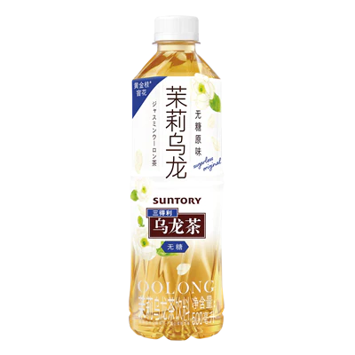 SUNTORY Oolong Tea Jasmine Sugar Free 500ml