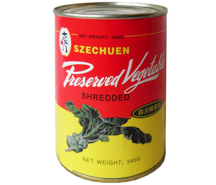 TAI YANG MEN Szechuan Preserved Vegetable Shredded 340g