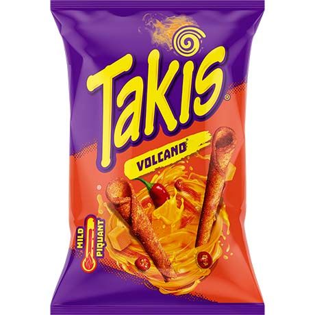 TAKIS Corn Snack Cheese Queso Volcano 100g