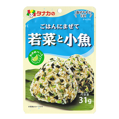 TANAKA Furikake Pouch Wakane Fish Seasoning 31g