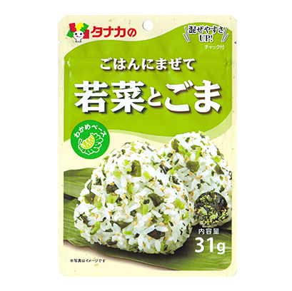 TANAKA Furikake Pouch Wakane Sesame Seasoning 31g