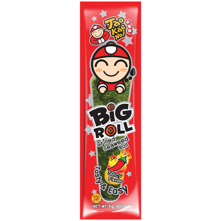 TAOKAENOI Big Roll Hot & Spicy 3g
