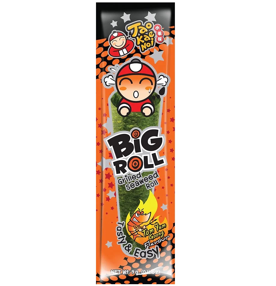 TAOKAENOI Big Roll Tom Yum Goong 3g