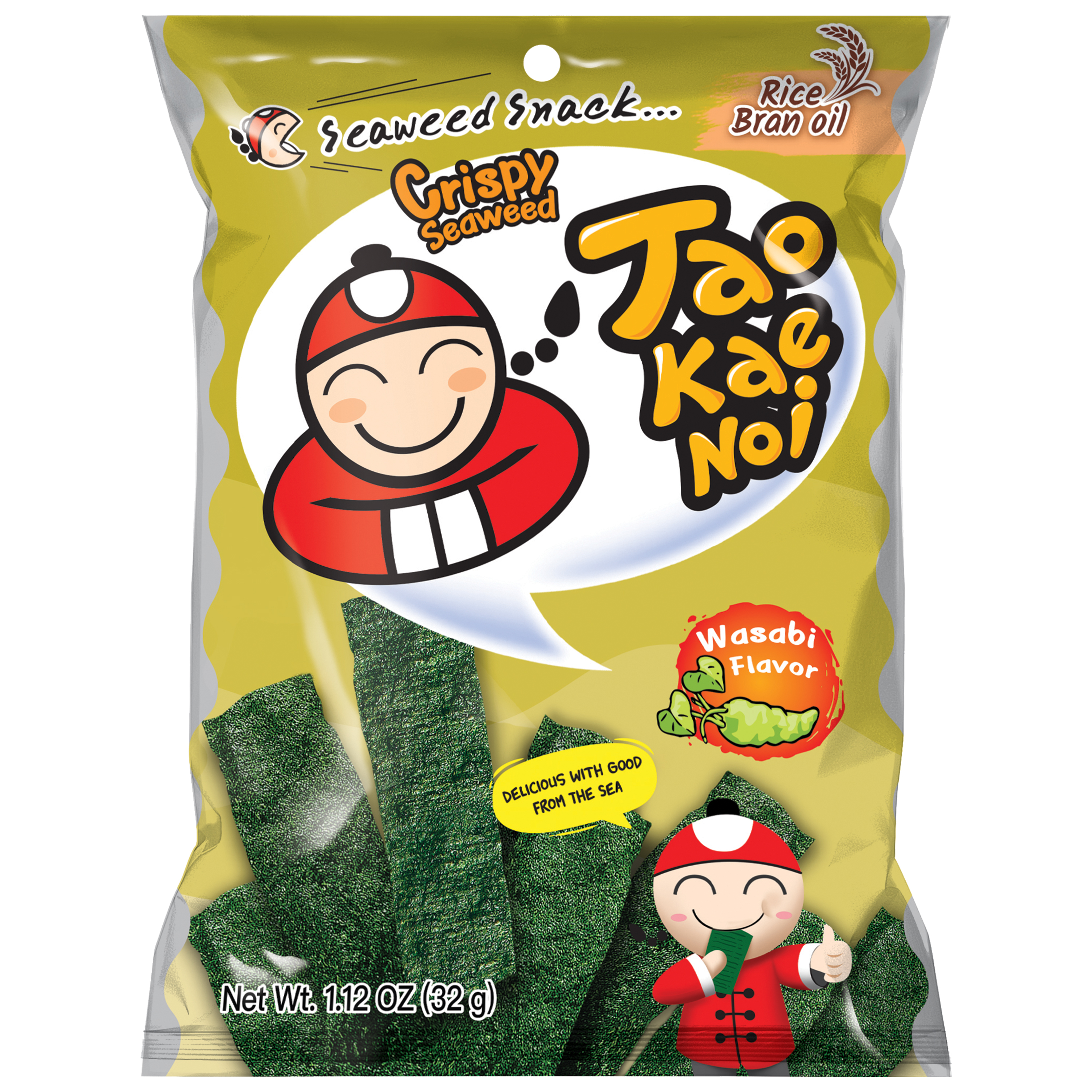 TAOKAENOI Crispy Seaweed Wasabi 32g