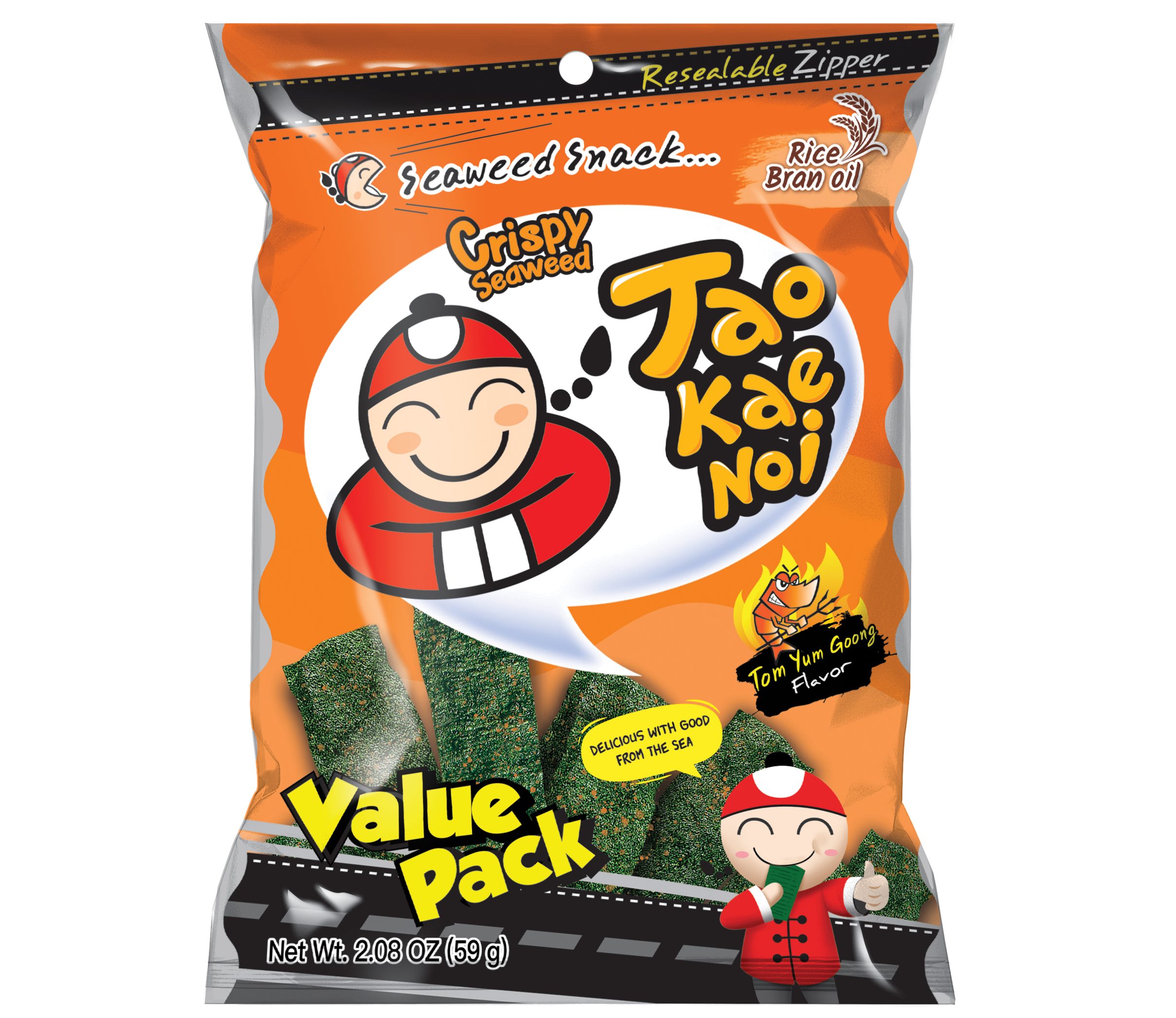 TAOKAENOI Crispy Seaweed Wasabi 59g