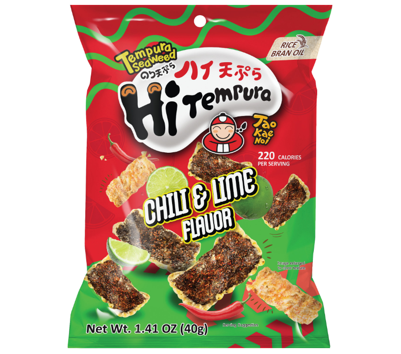 TAOKAENOI Tempura Seaweed Chili & Lime 40g