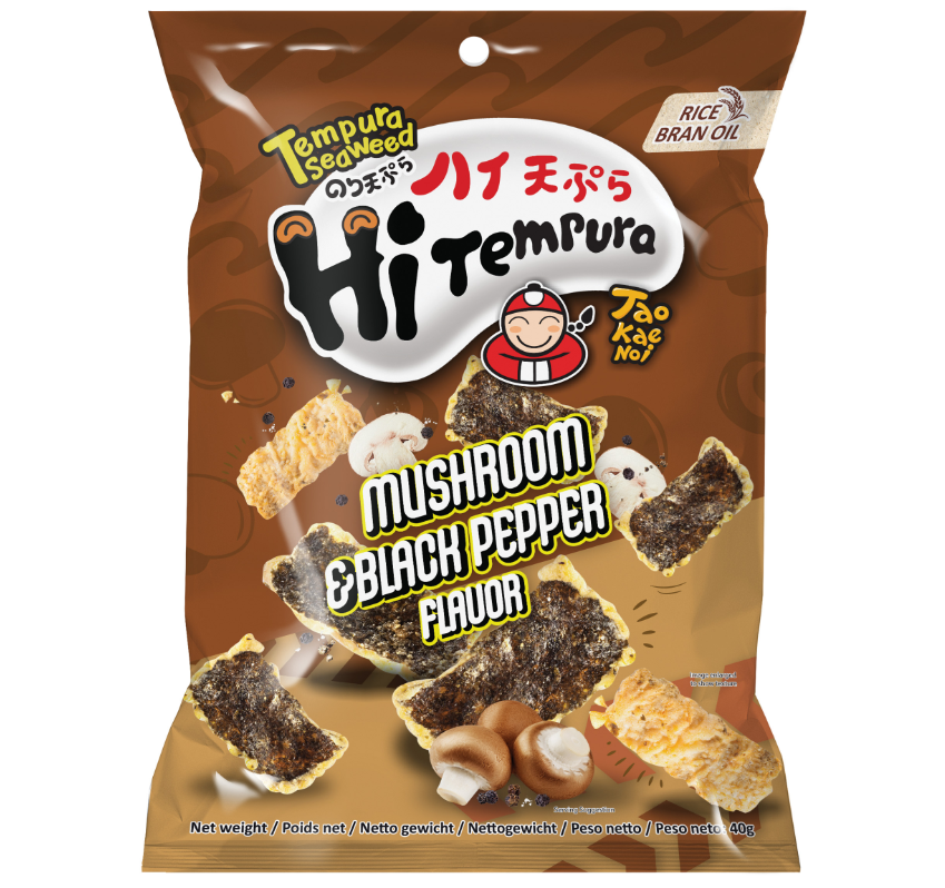 TAOKAENOI Tempura Seaweed Mushroom & Black Pepper 40g