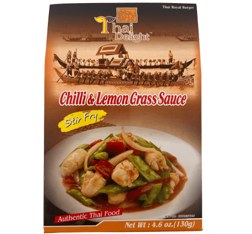 THAI-DELIGHT Chili & Lemon Grass Sauce 130g