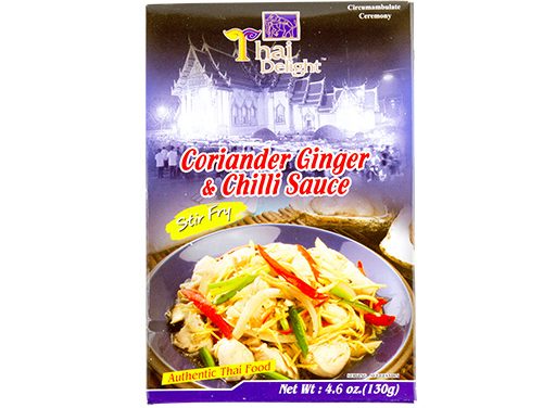 THAI-DELIGHT Coriander Ginger & Chili Sauce 130g