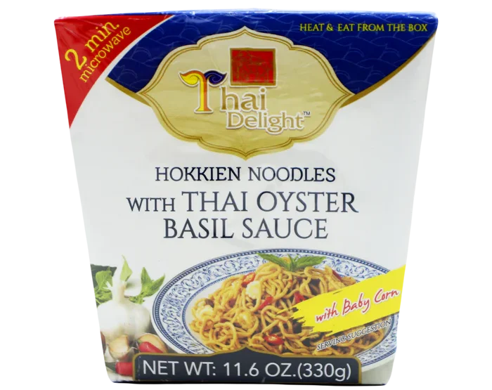 THAI-DELIGHT Thai Oyster Basil Sauce Hokkien Noodles 330g