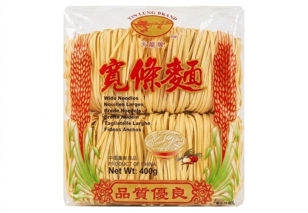 TIN LUNG Wide Noodle 400g