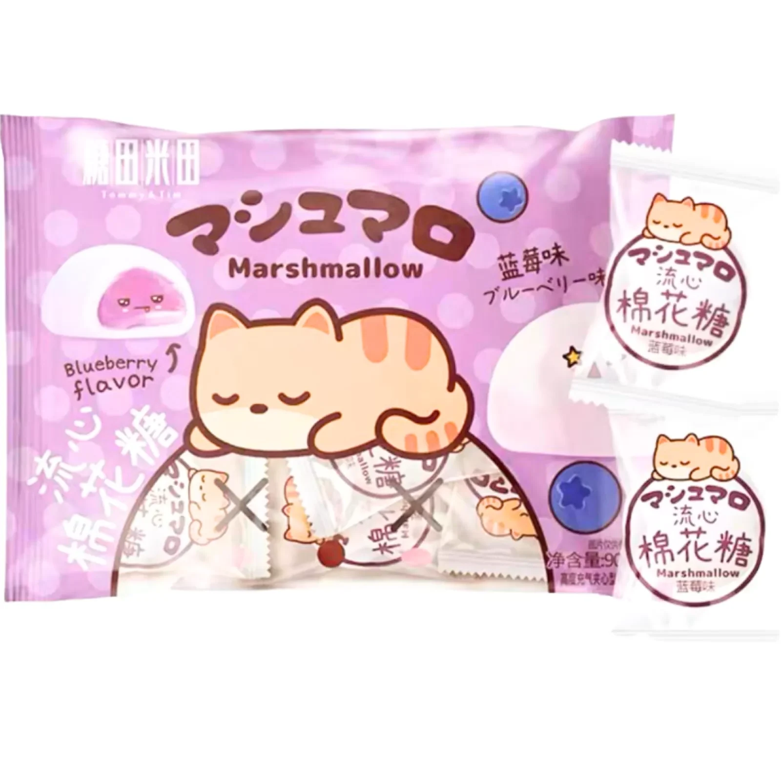 TOMMY & TIM Blueberry Marshmallow 160g