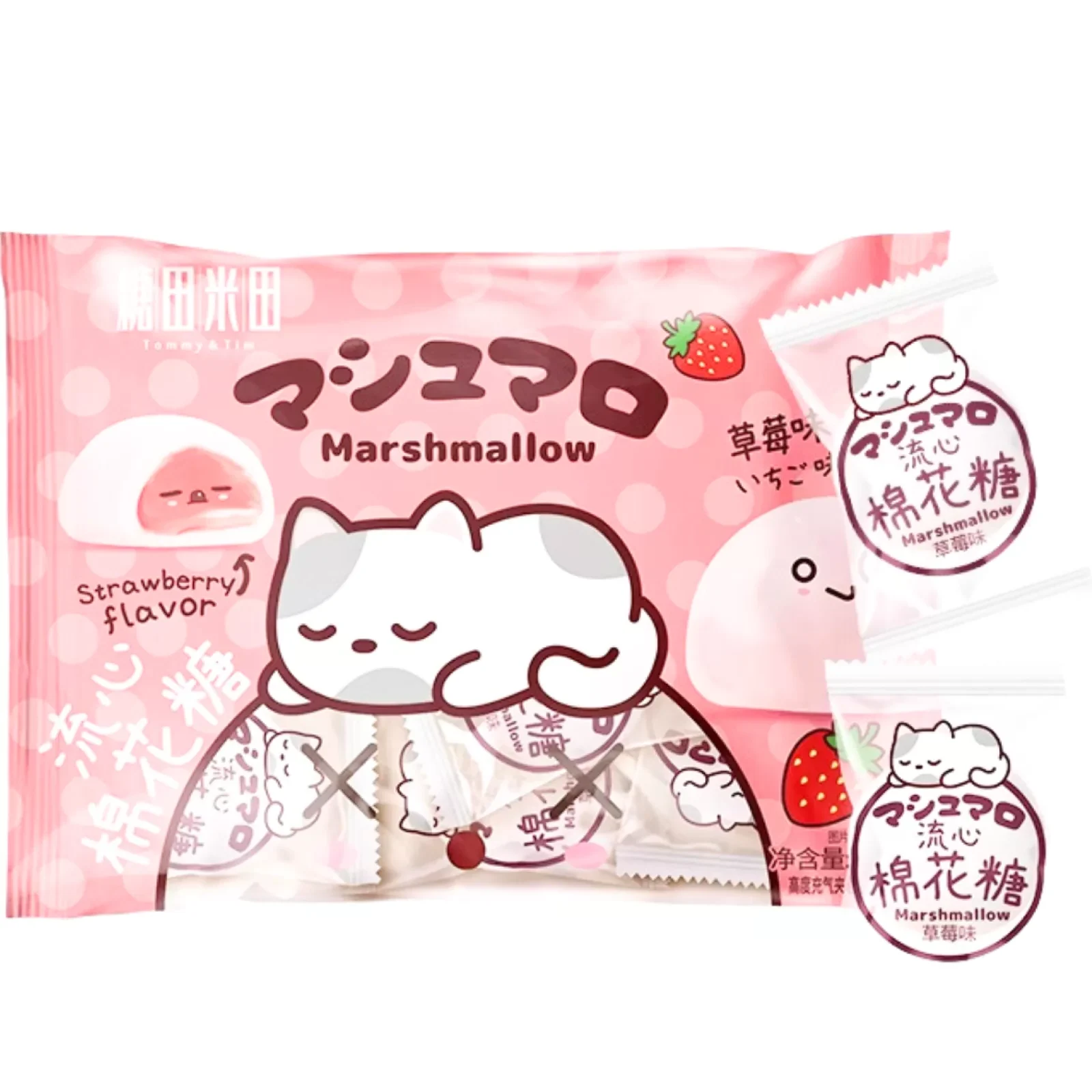 TOMMY & TIM Strawberry Marshmallow 160g