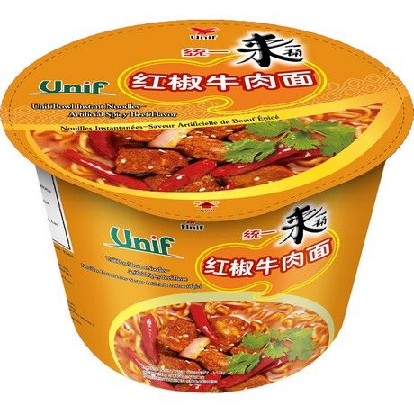 TONGYI Instant Noodles Beef Spicy Bowl 110g