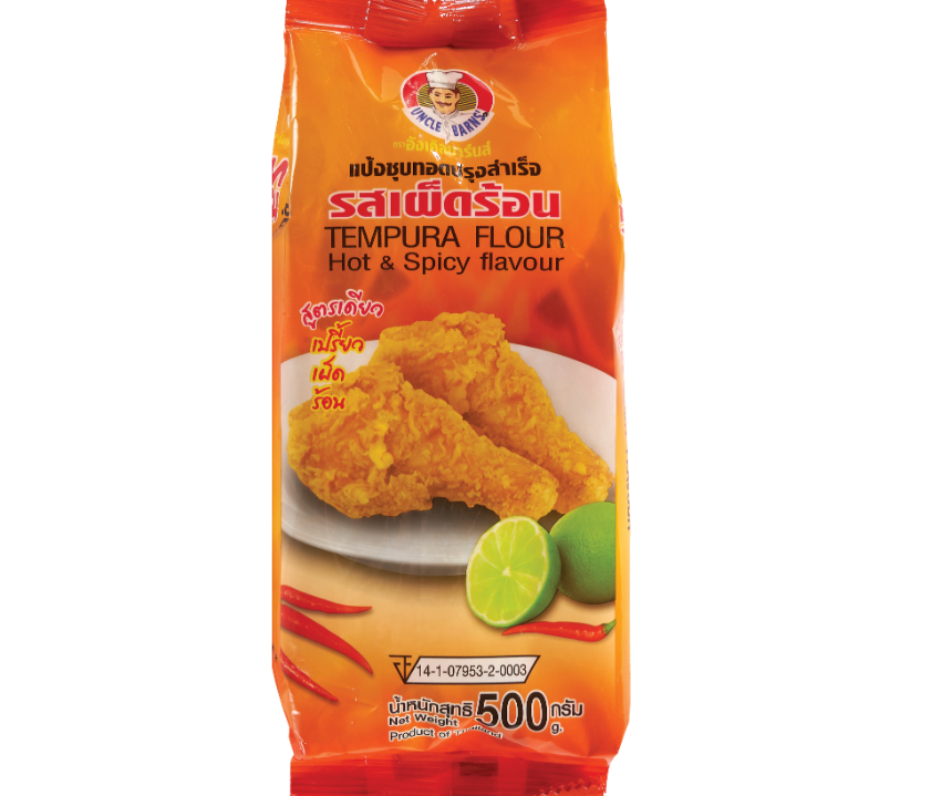 UNCLE BARN'S Tempura Hot & Spicy Flour 500g