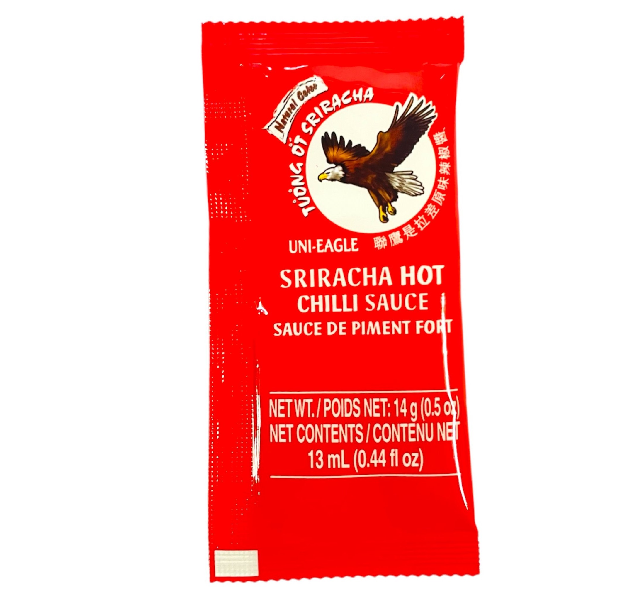 UNI EAGLE Sriracha Hot Chili Sauce Sachets 14g