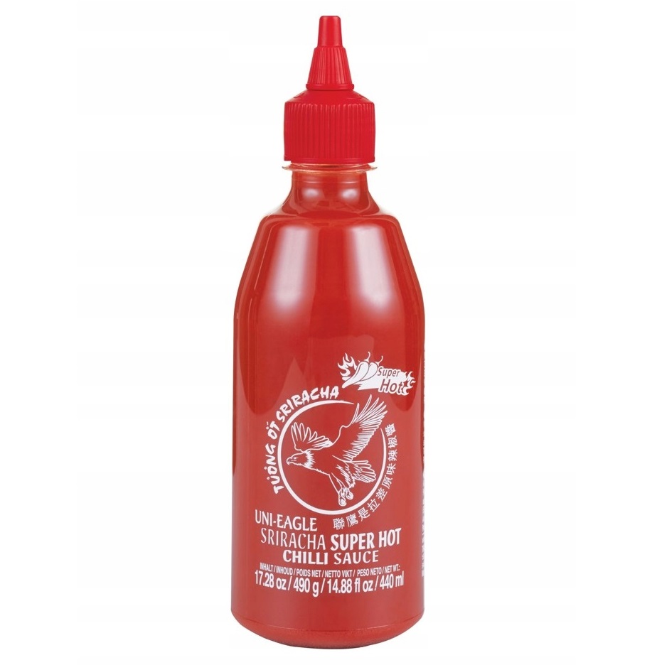 UNI EAGLE Sriracha SUPER HOT Chili Sauce 490g