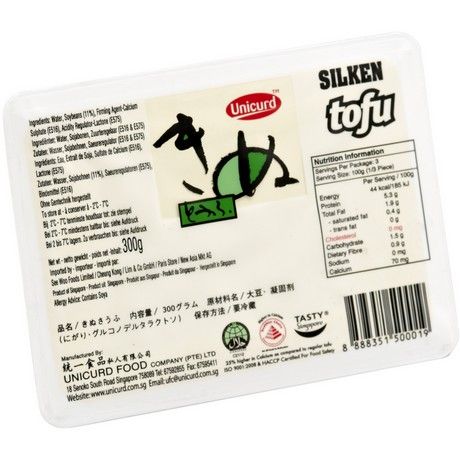 UNICURD Tofu Silken Japan T02 300g