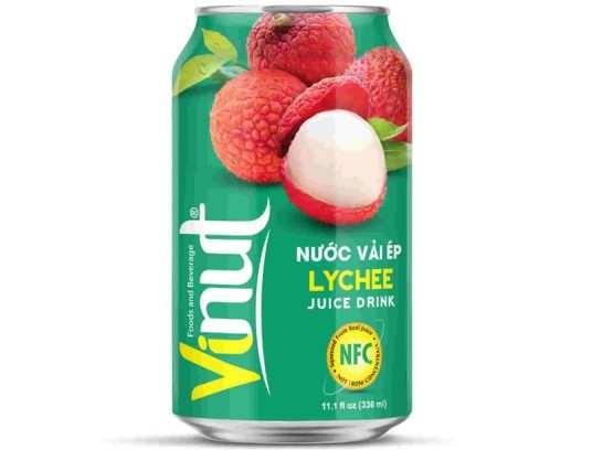 VINUT Lychee Juice 35% Drink 330ml