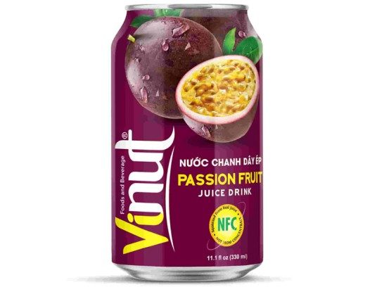 VINUT Passion Fruit Juice 35% Drink 330ml