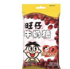 WANG WANG Milk Candy Red Bean Flavor 42g