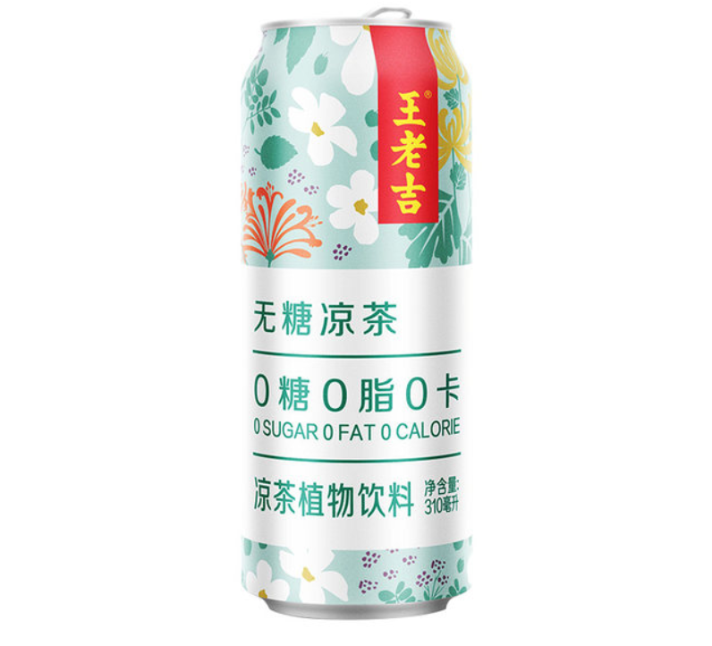 WANGLAOJI Herbal Tea Sugar Free 310ml