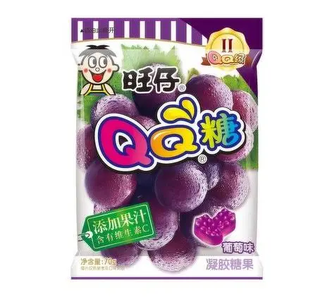 WANT WANTQQ Gummy Candy Grape 70g