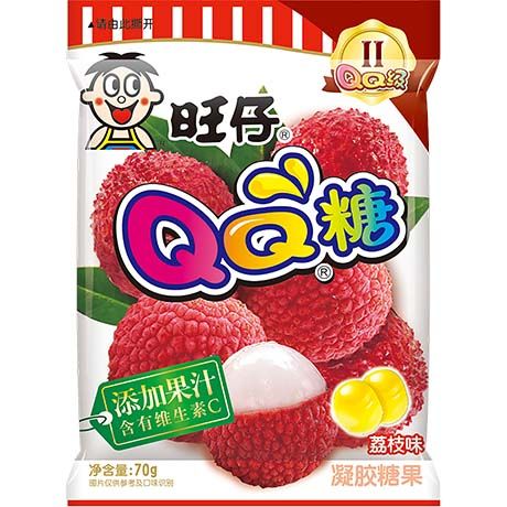 WANT WANT QQ Gummy Lychee 70g