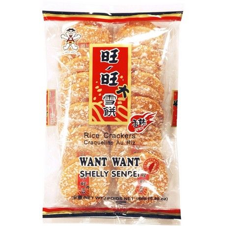 WANT WANT Rice Cracker Shelly Senbei 150g
