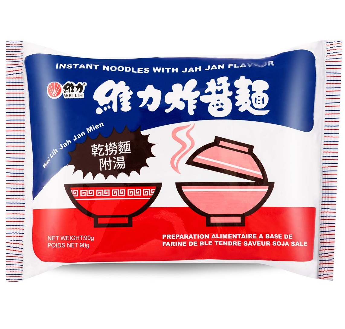 WEI LIH Instant Noodles Jah Jan Mien 90g