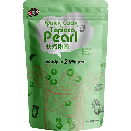 WEJEE Tapioca Pearls Matcha Quick Cooking 250g