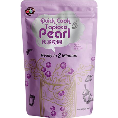 WEJEE Tapioca Pearls Taro Quick Cooking 250g