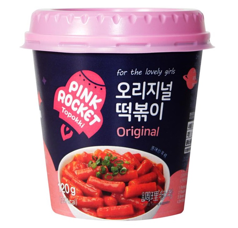 YOUNGPOONG Pink Rocket Original Cup Teokpokki 120g