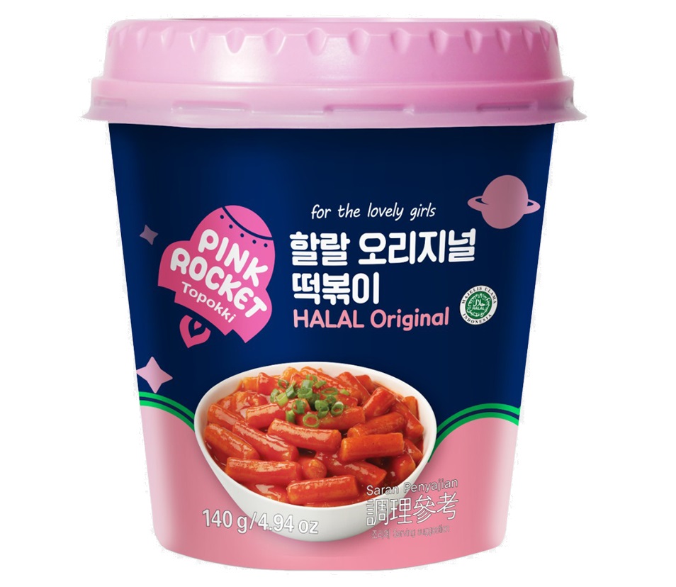 YOUNGPOONG Pink Rocket Original Cup Teokpokki 140g