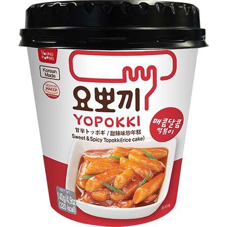 YOUNGPOONG Yopokki Instant Topokki Sweet & Spicy 140g