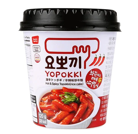 YOUNGPOONG Yopokki Spicy Cup Rice Cake 120g